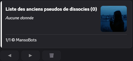 Liste des anciens pseudos